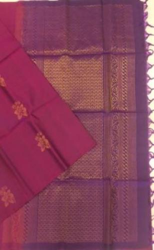 SOFT SILK SAREE WITH BLOUSE